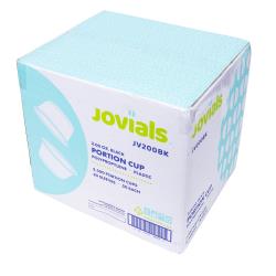 Jovials™ 2oz Black Plastic Portion Cup - 2500ct
