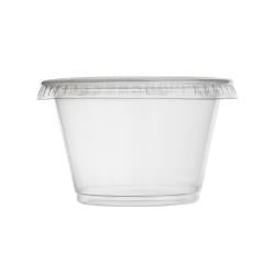 Jovials™ Clear Portion Cup Lid (3.25oz & 4oz) - 2500ct