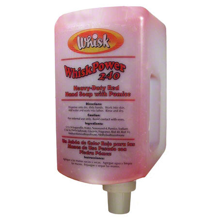 Whisk® WhiskPower 240 Red Hand Soap with Pumice