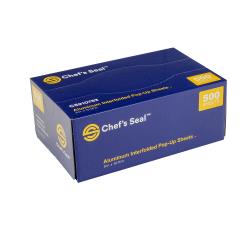 Chef's Seal™ 9" x 10.75" Aluminum Foil Pop-Up Sheets - 500ct