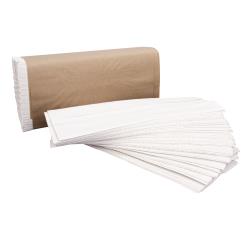 Right Choice™ White 1-Ply C-Fold Paper Towel - 2400 Towels