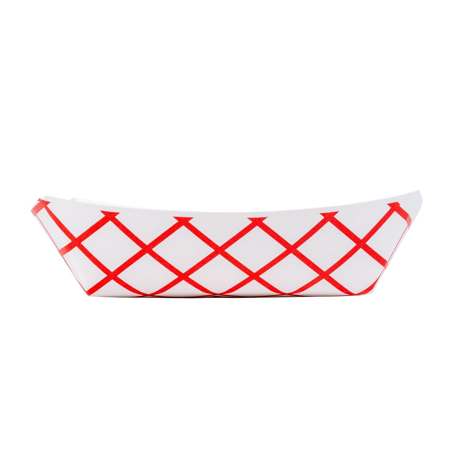 Jovials™ #200 Red & White Paper Food Tray