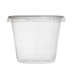 Jovials™ Clear Portion Cup Lid (3.25oz & 4oz) - 2500ct