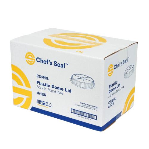 Chef’s Seal 9” Dome Lid for 9" Pie Pan - 500ct