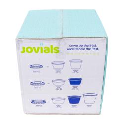 Jovials™ 4 oz Black Plastic Portion Cup - 2500ct