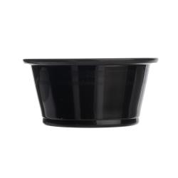 Jovials™ 3.25 oz Black Plastic Portion Cup - 2500ct
