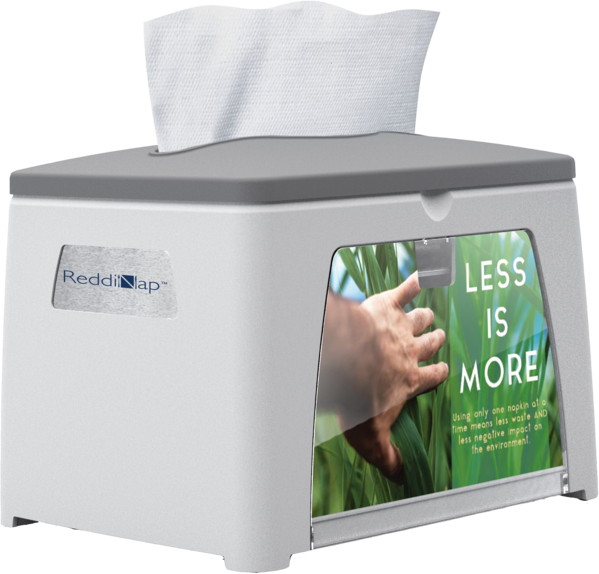 ReddiNap™ Pro White 2-Ply Interfold Dispenser Napkin - 6000ct