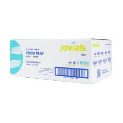 Jovials™ #300 Red & White Paper Food Tray