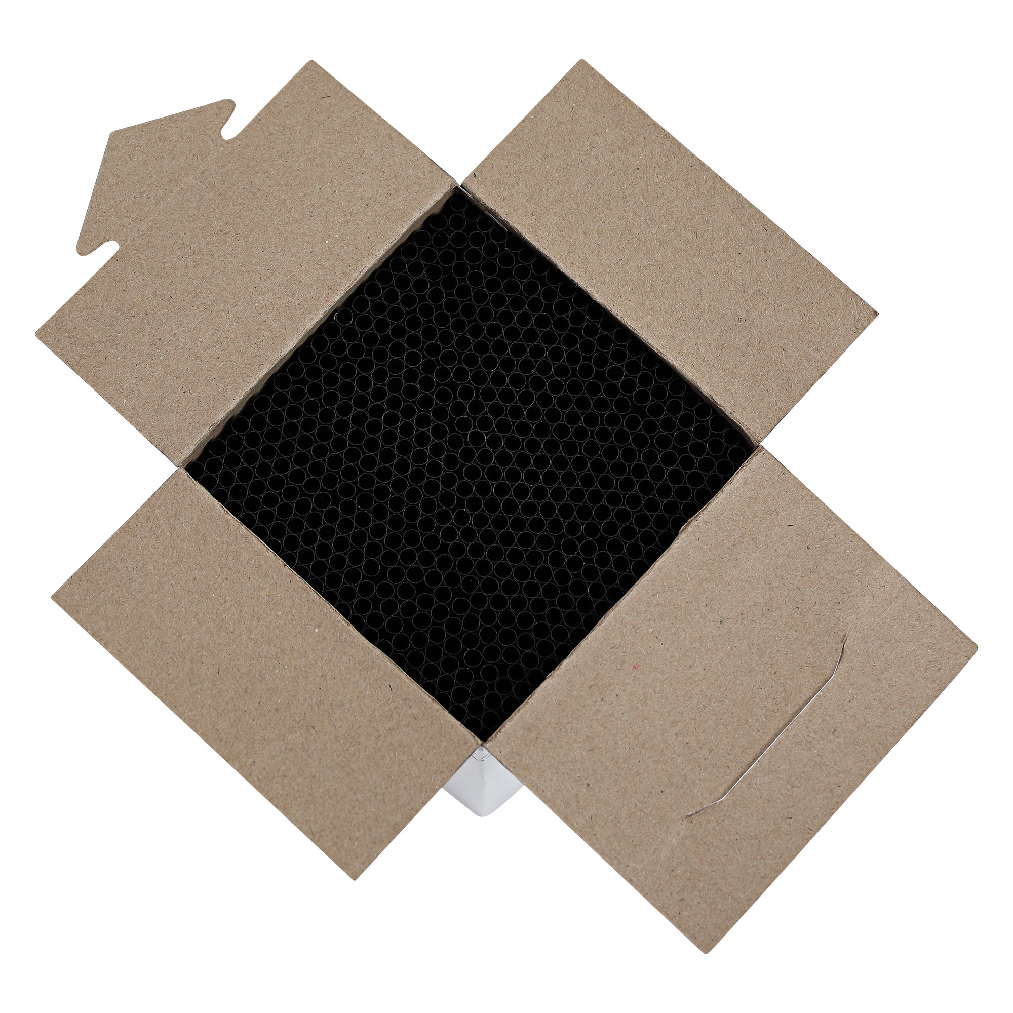 Empress® Unwrapped 7.75" Black Semi Slim Straw / Stirrer