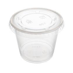 Jovials™ Clear Portion Cup Lid (3.25oz & 4oz) - 2500ct