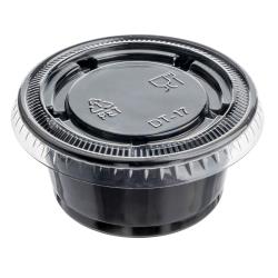 Jovials™ Clear Portion Cup Lid (1.5oz & 2oz) - 2500ct