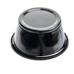 Jovials™ 3.25 oz Black Plastic Portion Cup - 2500ct