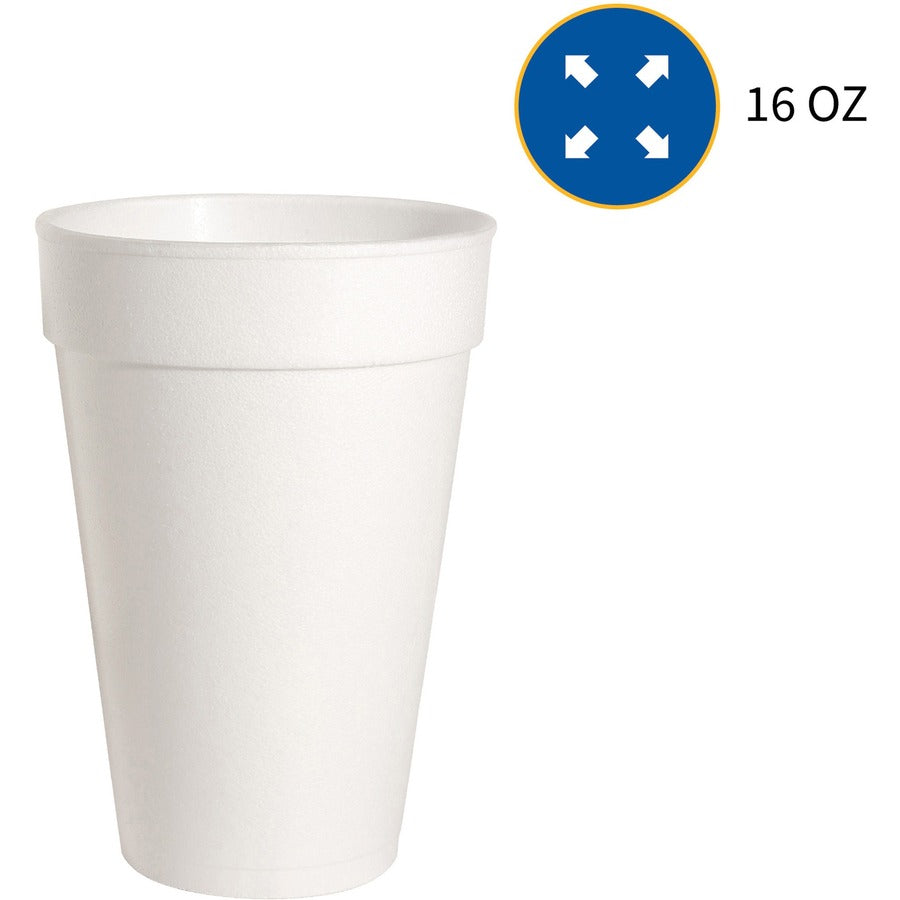 16oz Styrofoam Cups - 500ct