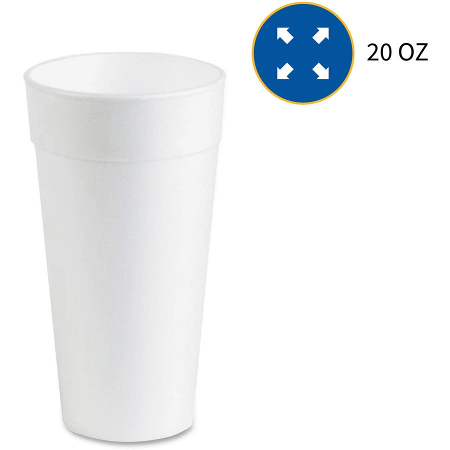 20oz Styrofoam Cups - 500ct