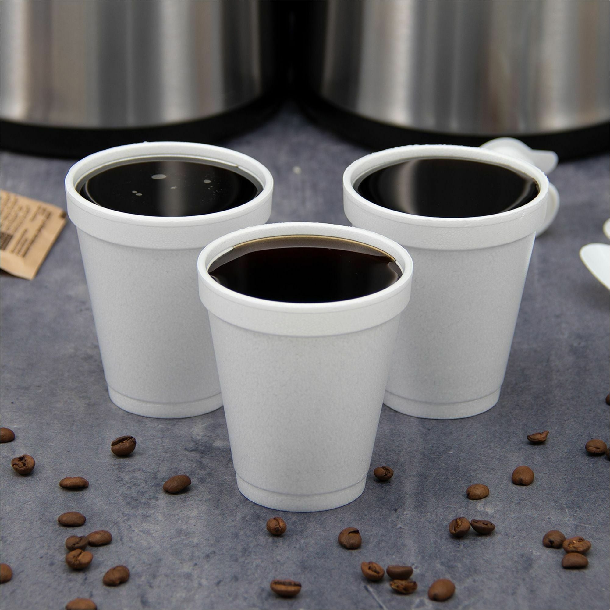 Dart® 6J6 6oz White Styrofoam Cup - 1000ct