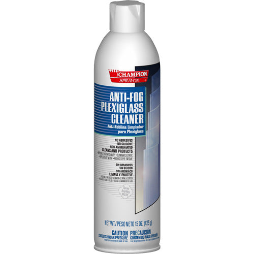 Anti-Fog Plexiglass Cleaner