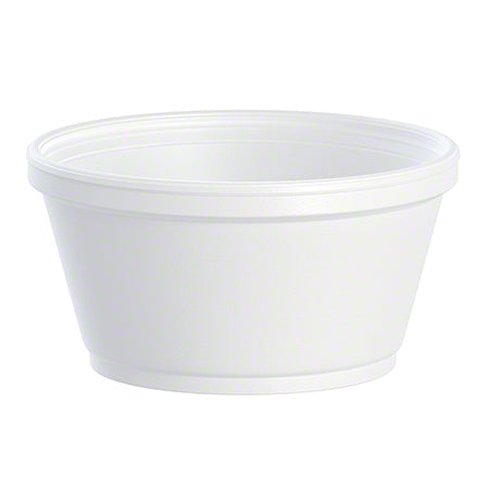 Dart® 8SJ20 8oz White Foam Food Container - 1000ct