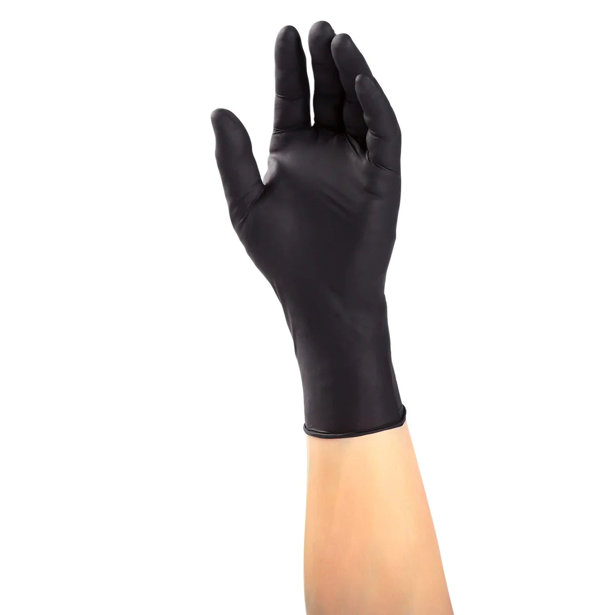 Extra Large Black Nitrile Gloves