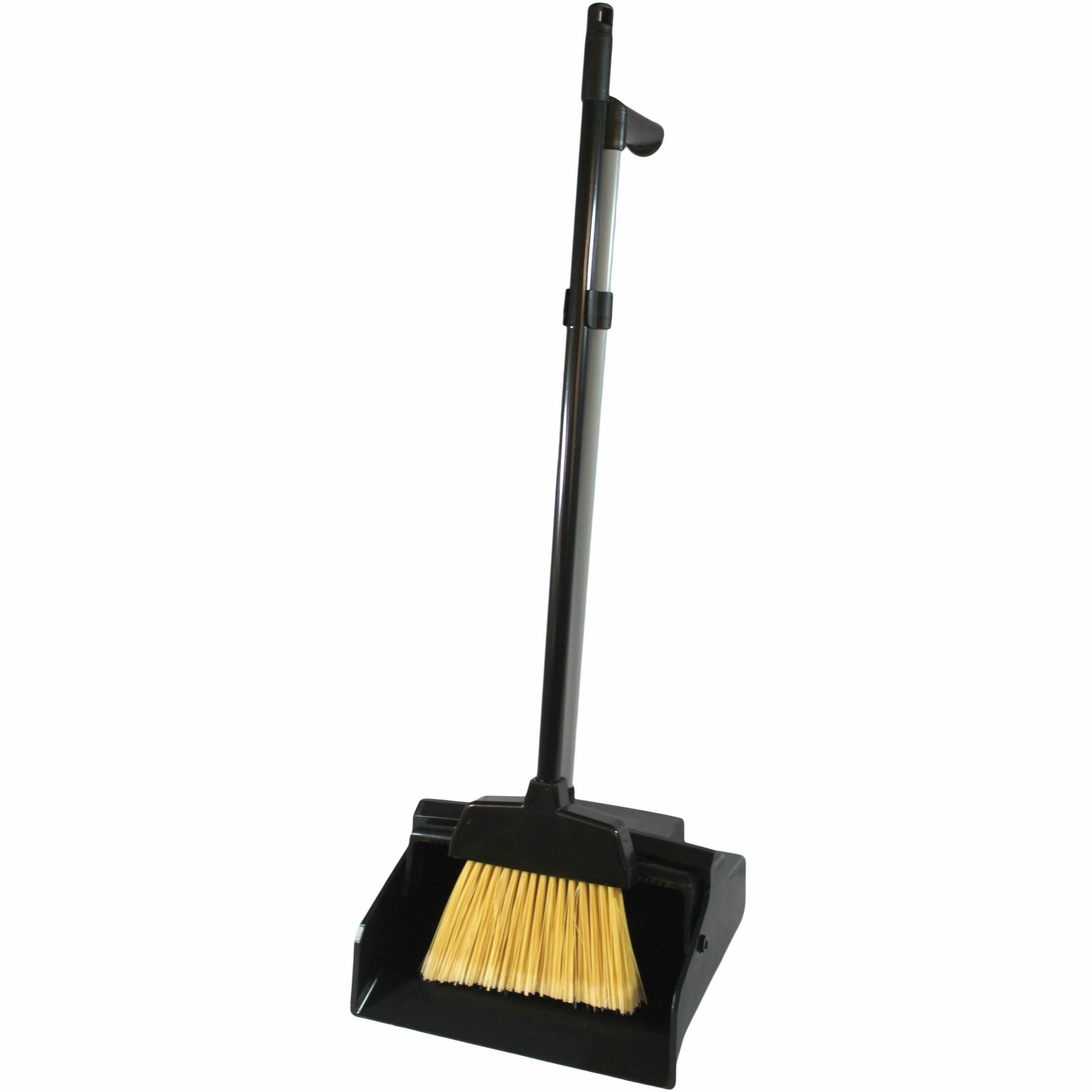 Lobby Dust Pan & Broom Combo Kit