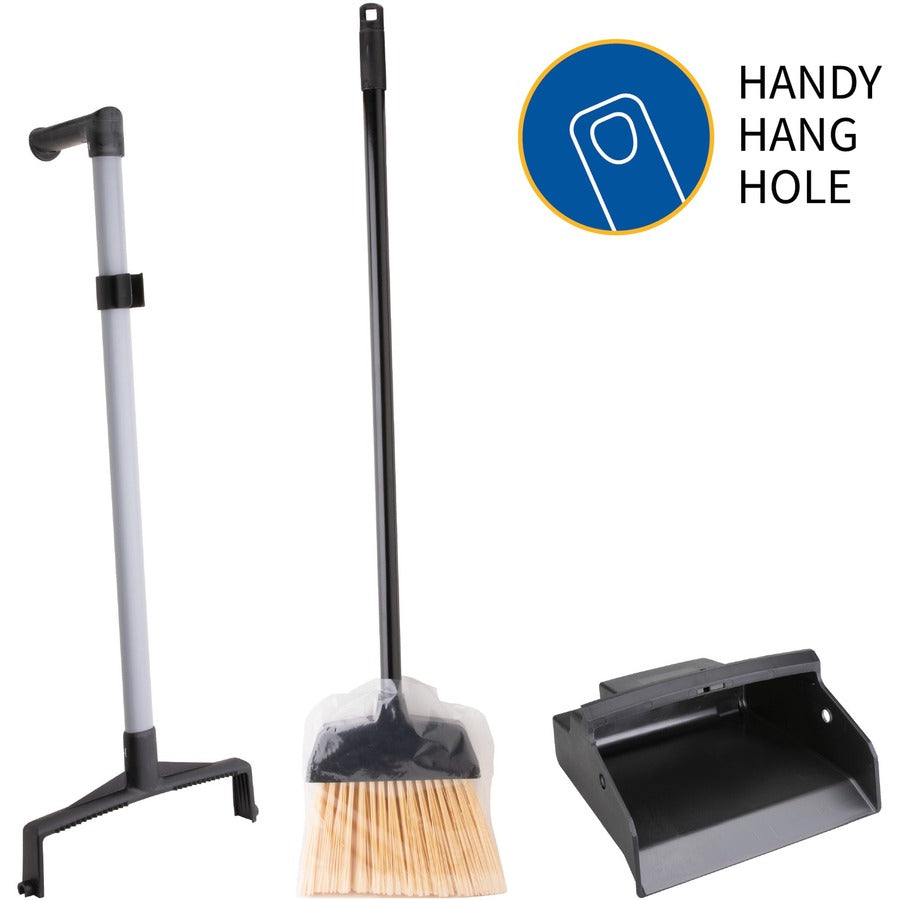 Lobby Dust Pan & Broom Combo Kit