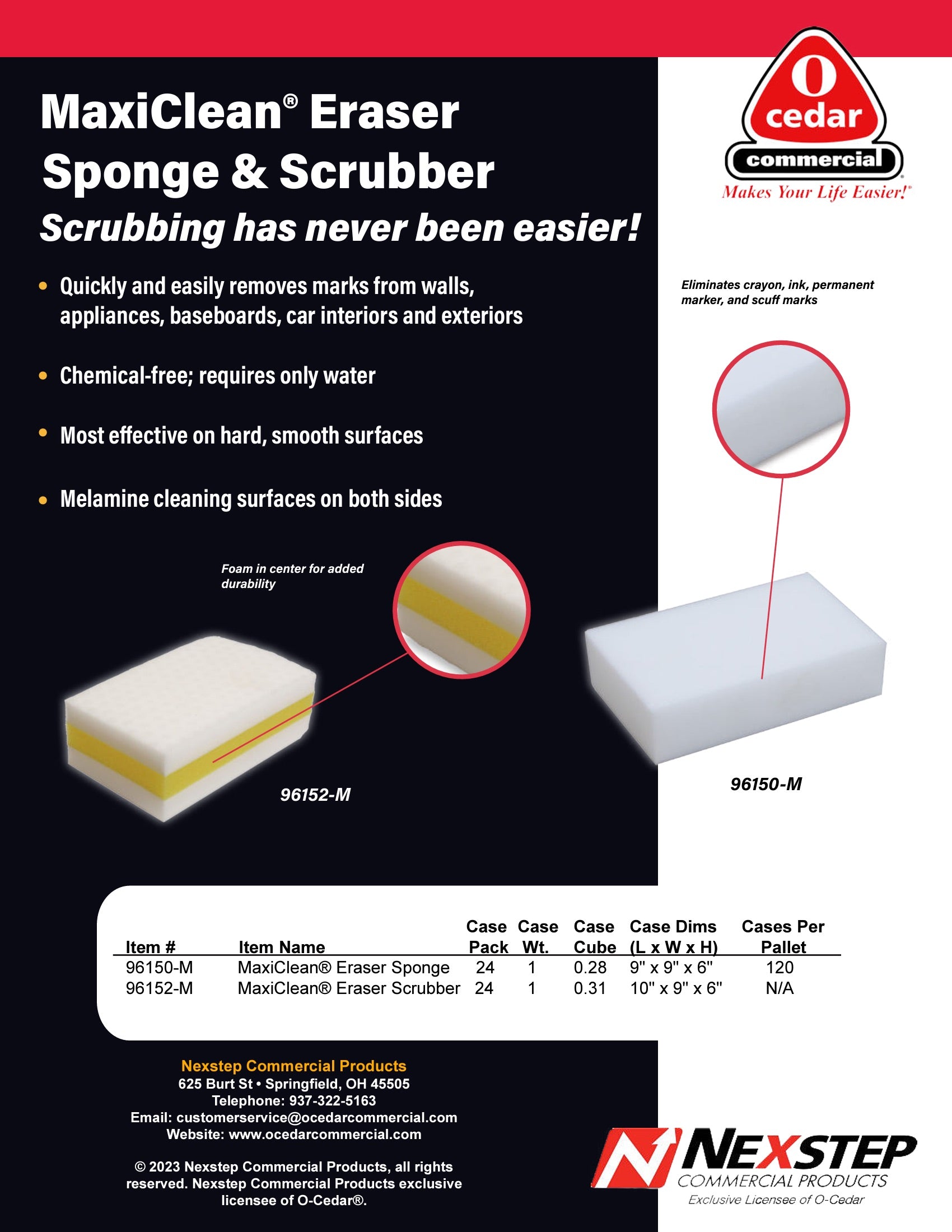 MaxiClean Eraser Sponge