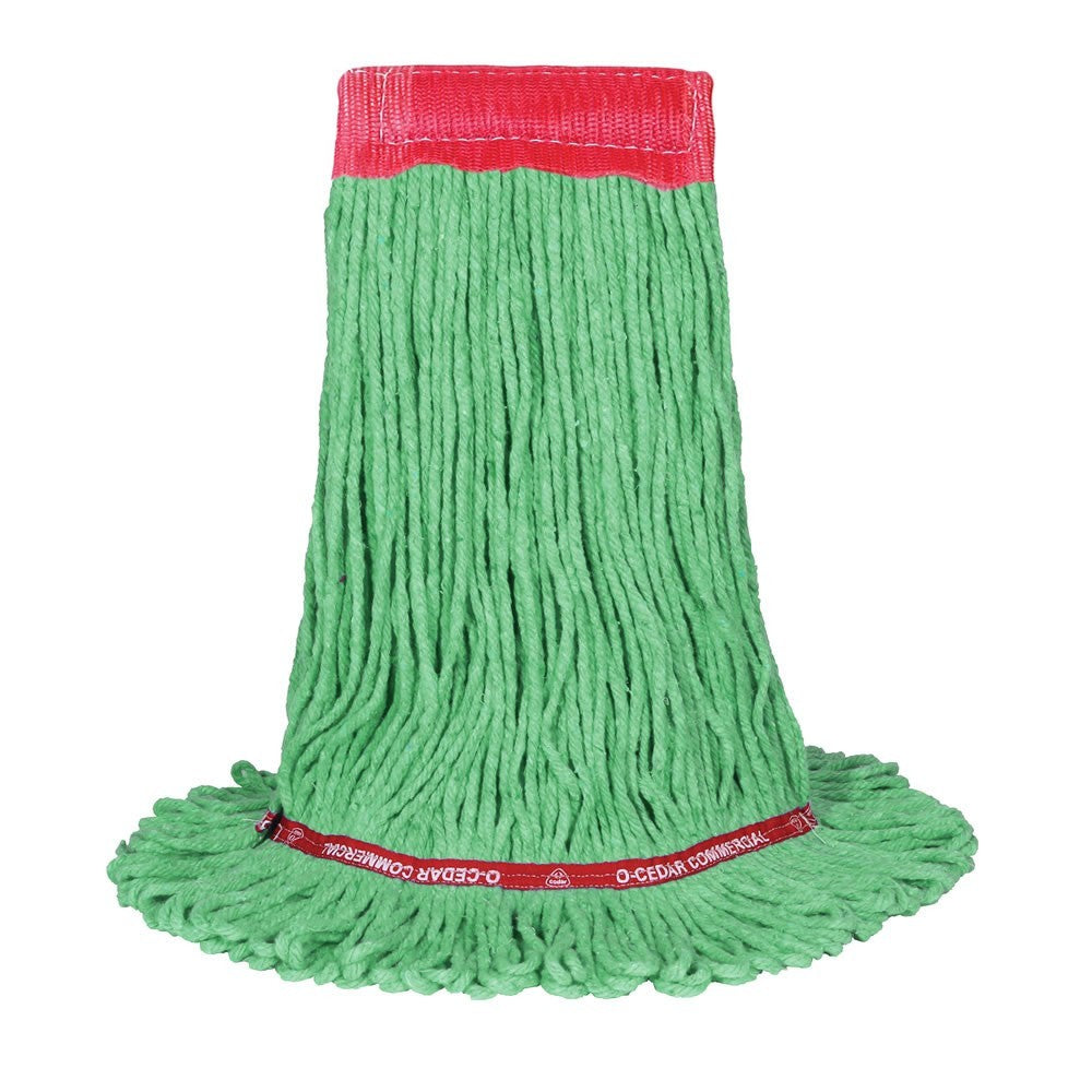 MaxiClean Green Looped End Wet Mop Head (Large)