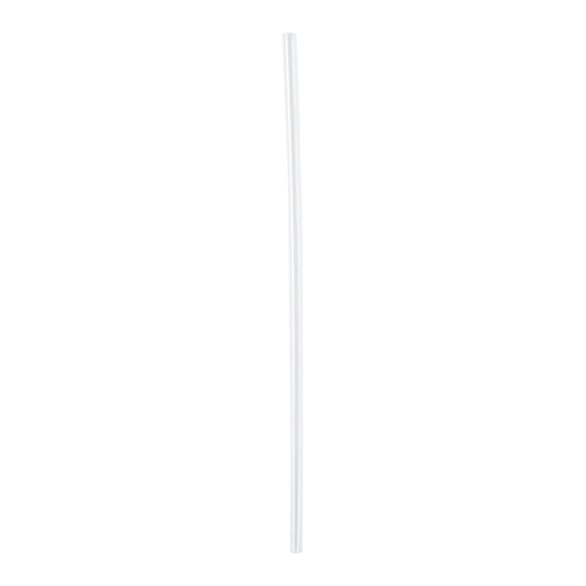 7.75” Paper Wrapped Clear Plastic Jumbo Straw 500ct