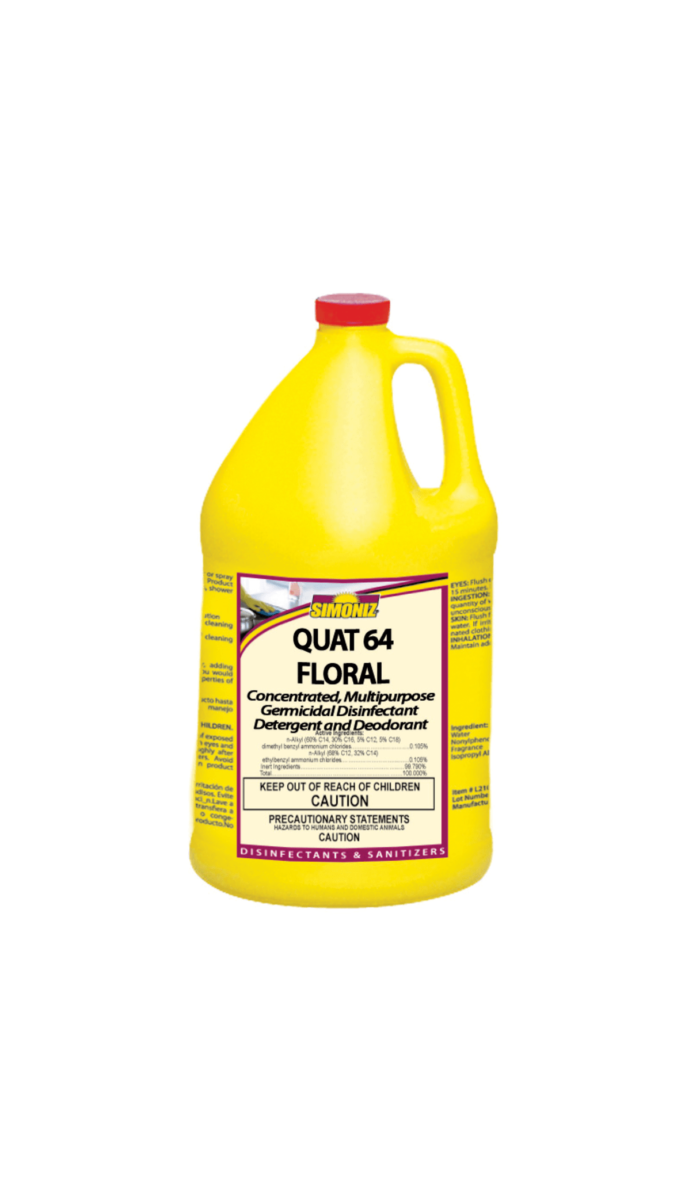 Quat 64 Floral Disinfectant, Cleaner & Deodorizer