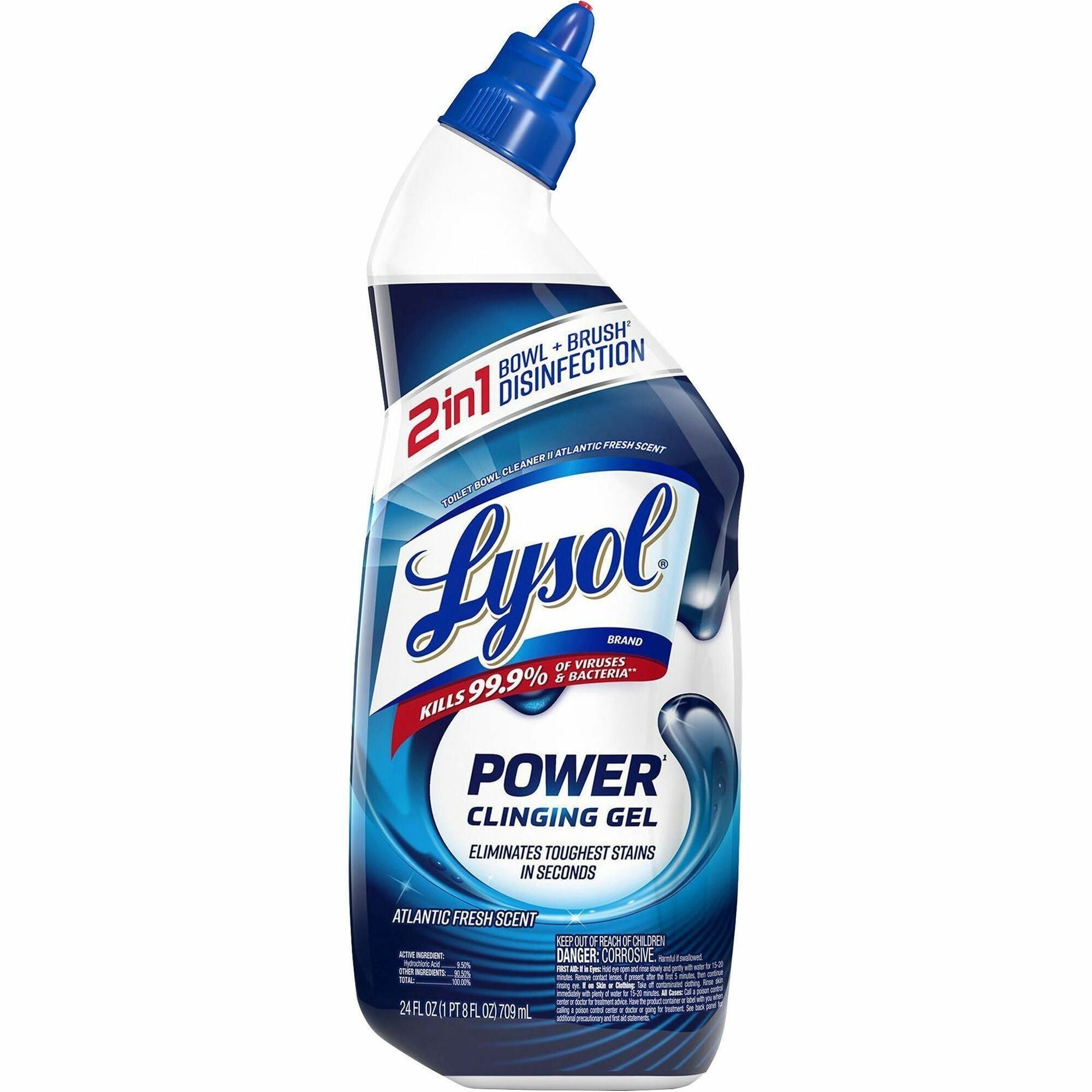 Lysol Toilet Bowl Cleaner & Disinfectant with Power Cleaning Gel