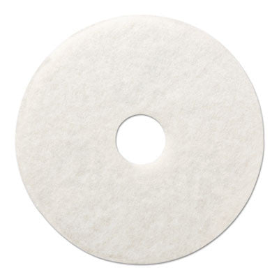 17” White Super Polishing Floor Pad