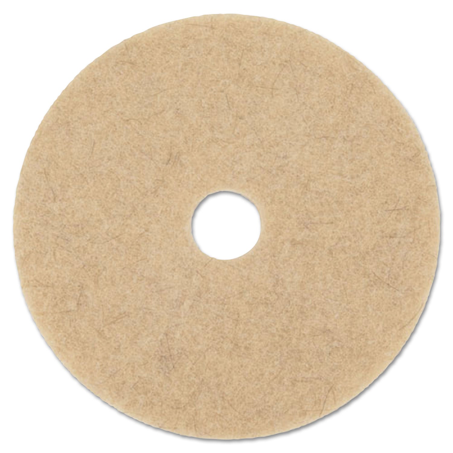 17" Natural Hogs Hair Burnishing Floor Pad