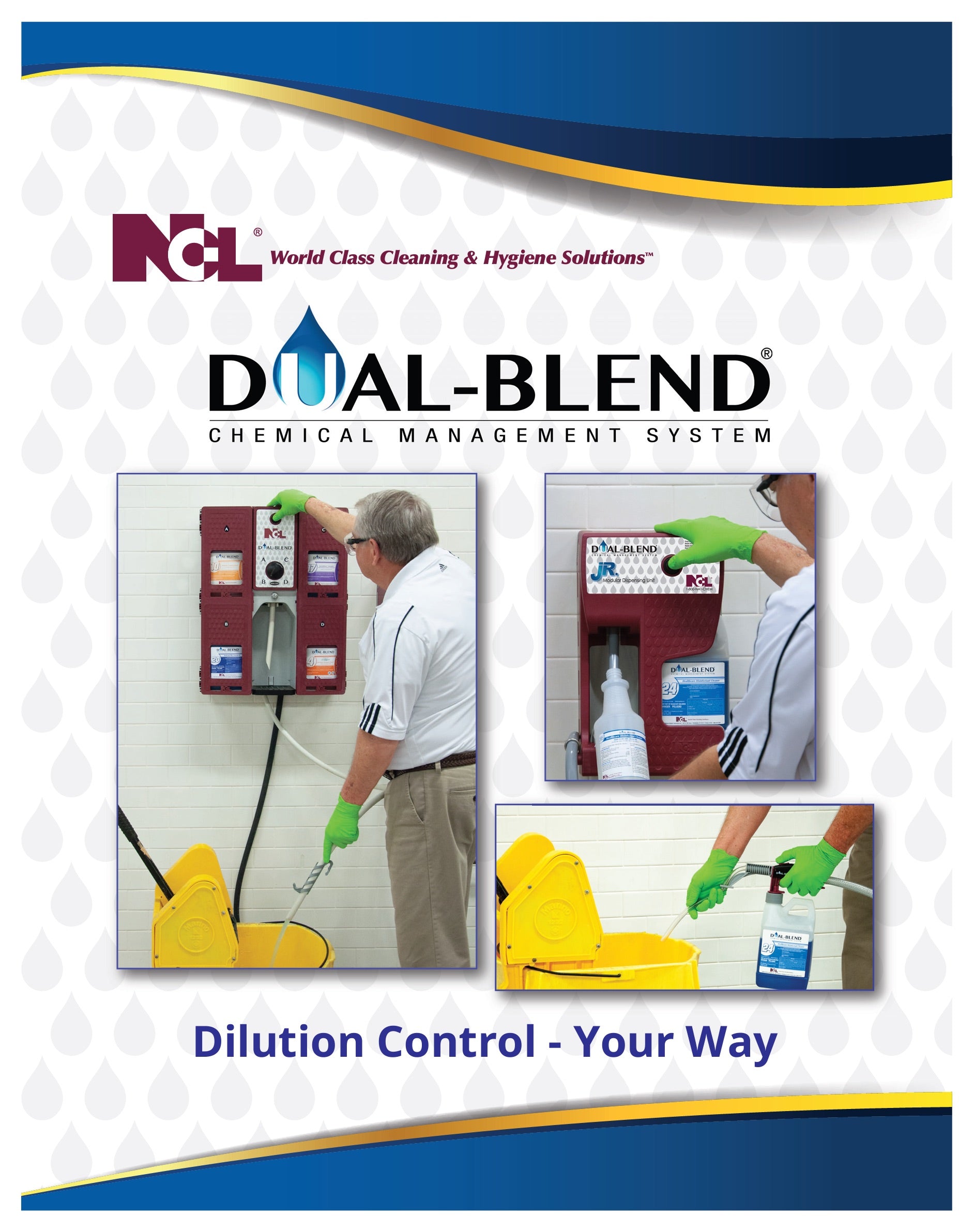 NCL® Dual-Blend® Wall Mounted Dispenser