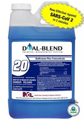 NCL® Dual-Blend® 20 Bathroom Plus™ Concentrate