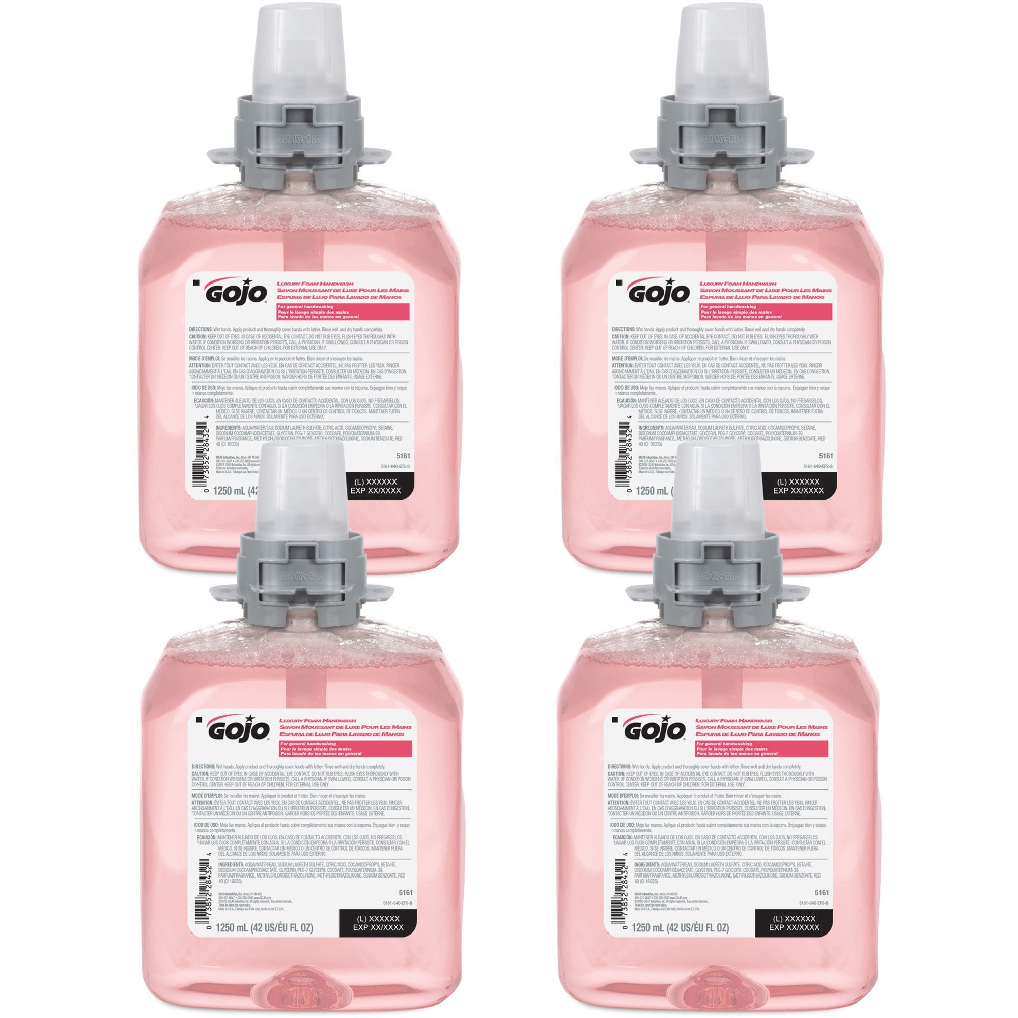 Gojo® FMX-12 Refill Cranberry Luxury Foam Hand Soap - 4 Pack