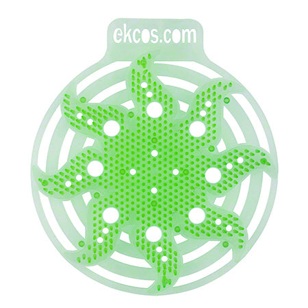 Ekcos® Power Screen™ – Apple Scent (Green) – 30-Day Urinal Screen - 10 Pack