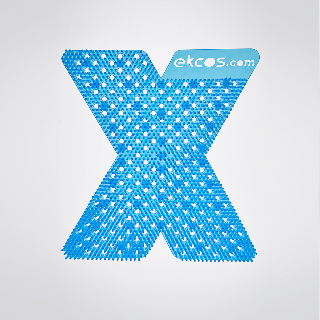 Ekcos XcrenHD 60 Day Urinal Screen – Blue/Fresh Scent - 12ct