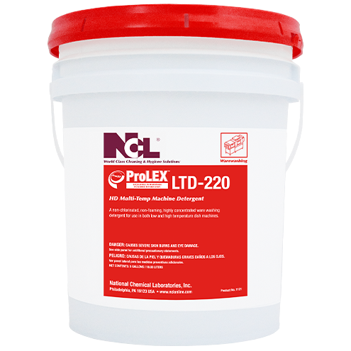 ProLEX™ LTD-220 Heavy-Duty Multi-Temp Machine Detergent