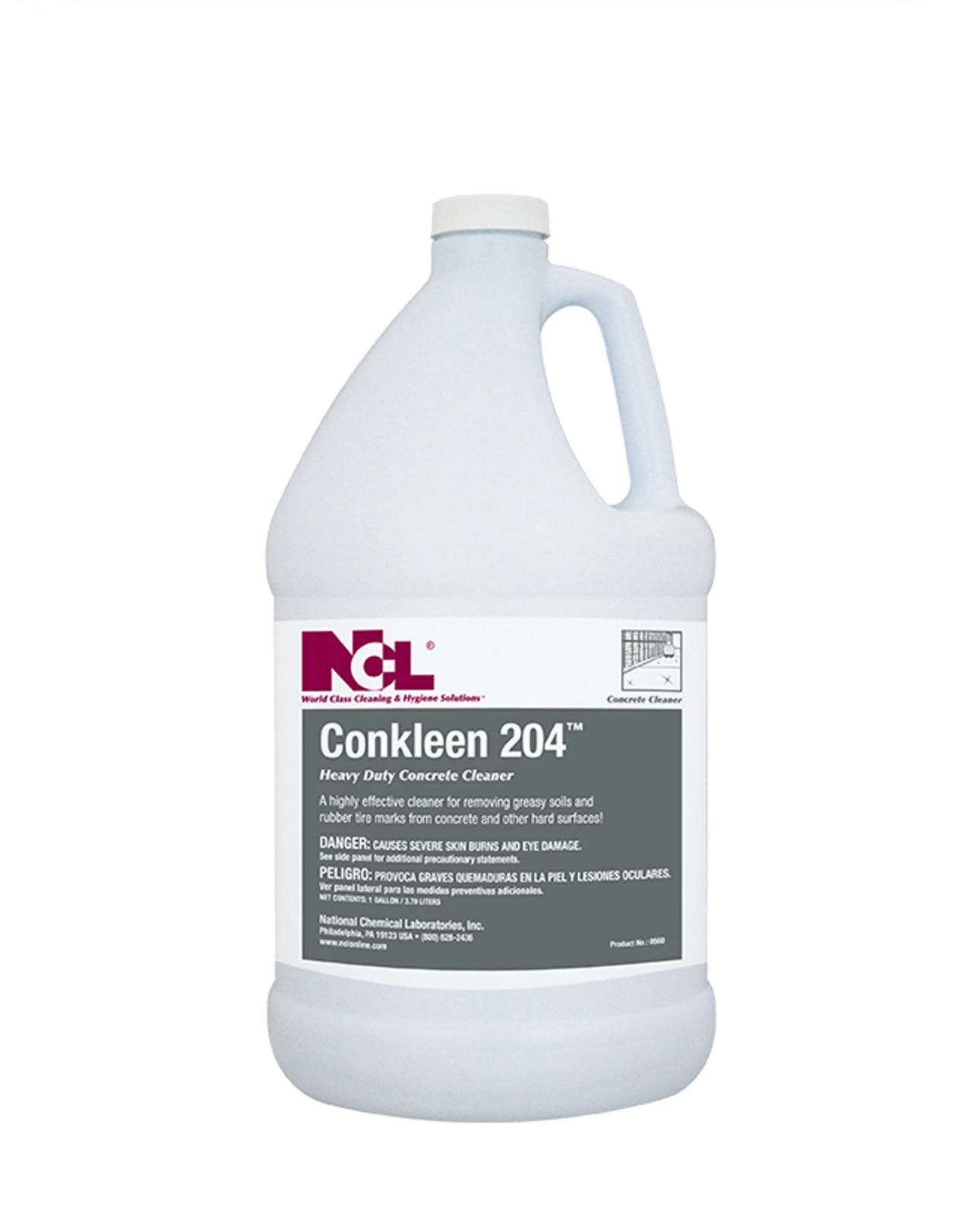 ConKleen 204 Heavy Duty Concrete Cleaner - Gallon