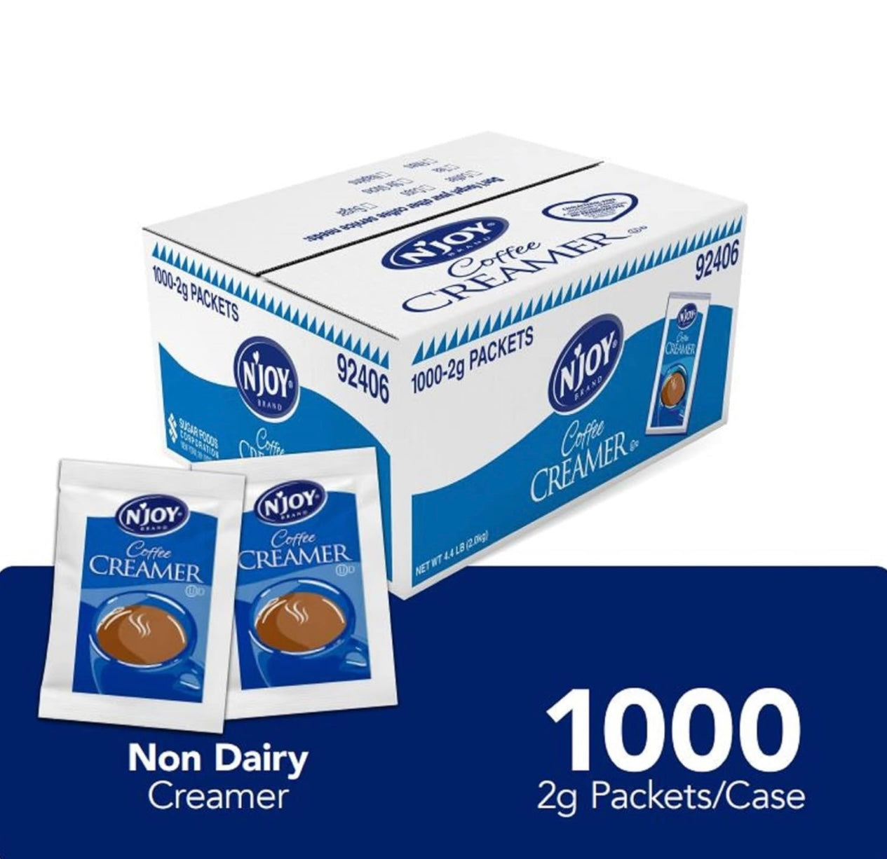 N'Joy Non-Dairy Powdered Creamer Packets - 1000 ct.