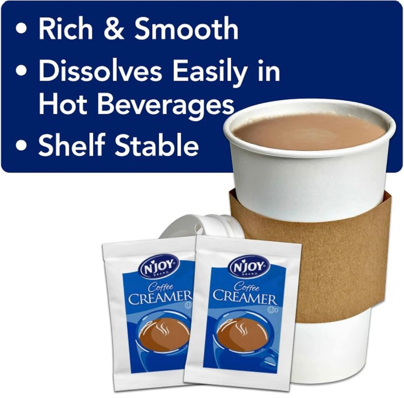 N'Joy Non-Dairy Powdered Creamer Packets - 1000 ct.