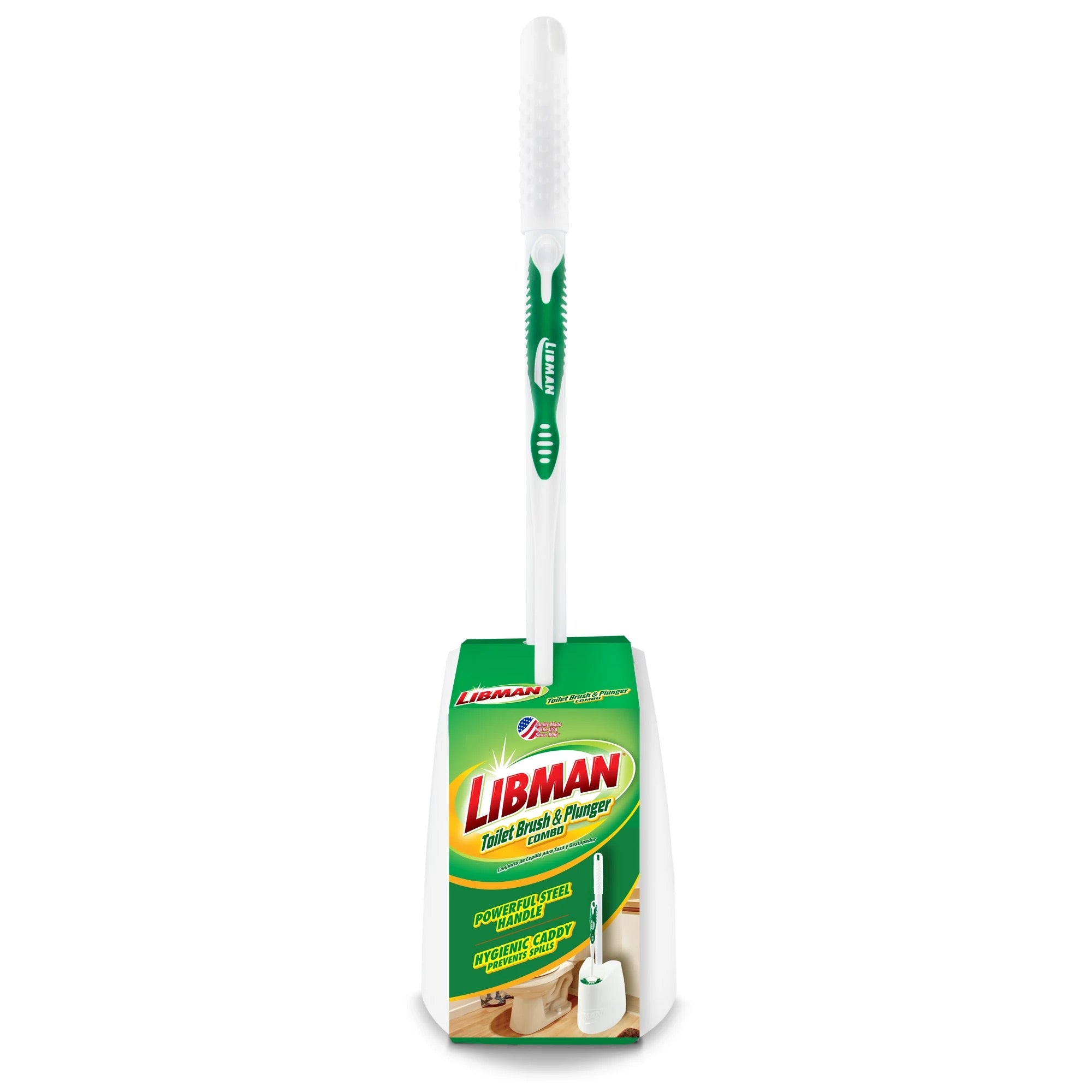 Libman® Toilet Brush & Plunger Combo