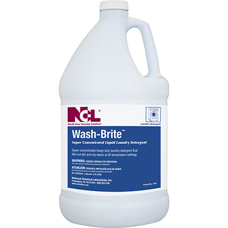 NCL® Wash-Brite Liquid Laundry Detergent - Gallon