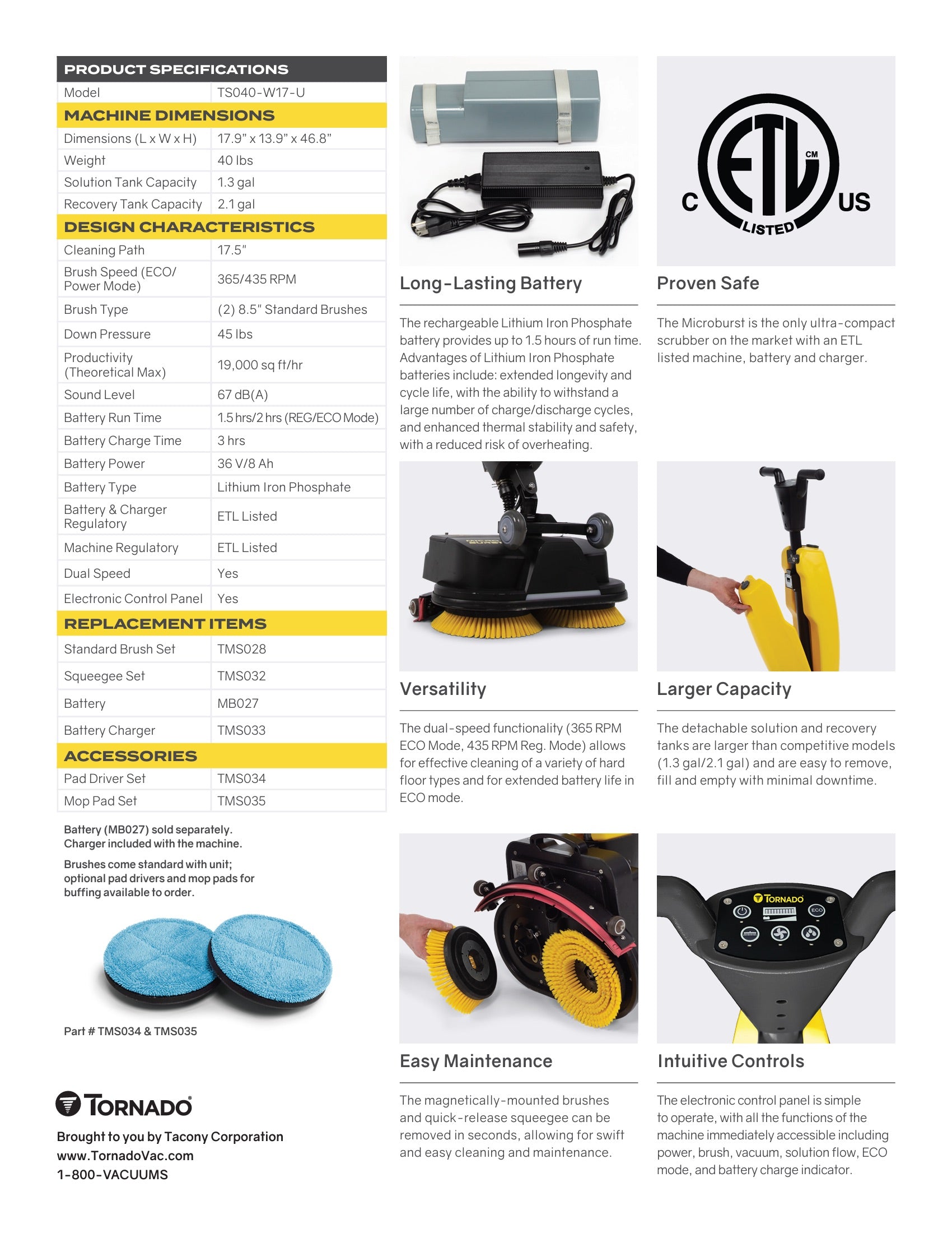 アパルトモン　MICRO TAFTA SK Tornado® Microburst Ultra-Compact Scrubber