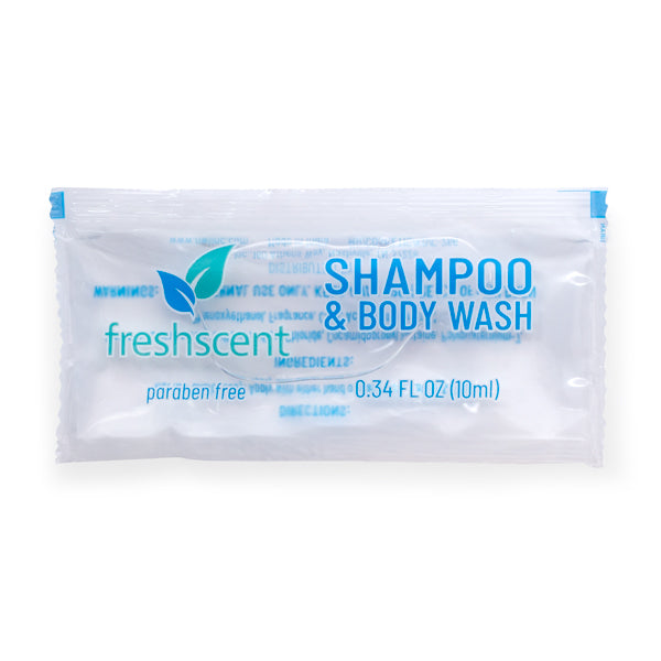Freshscent™ 0.34 oz Shampoo &amp; Body Wash Packets – 100ct