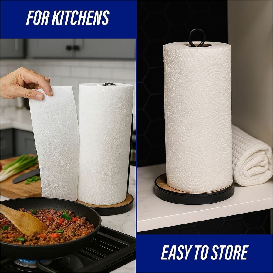 Genuine Joe® Flexible Size 2-Ply Kitchen Roll Towels - 30 Rolls