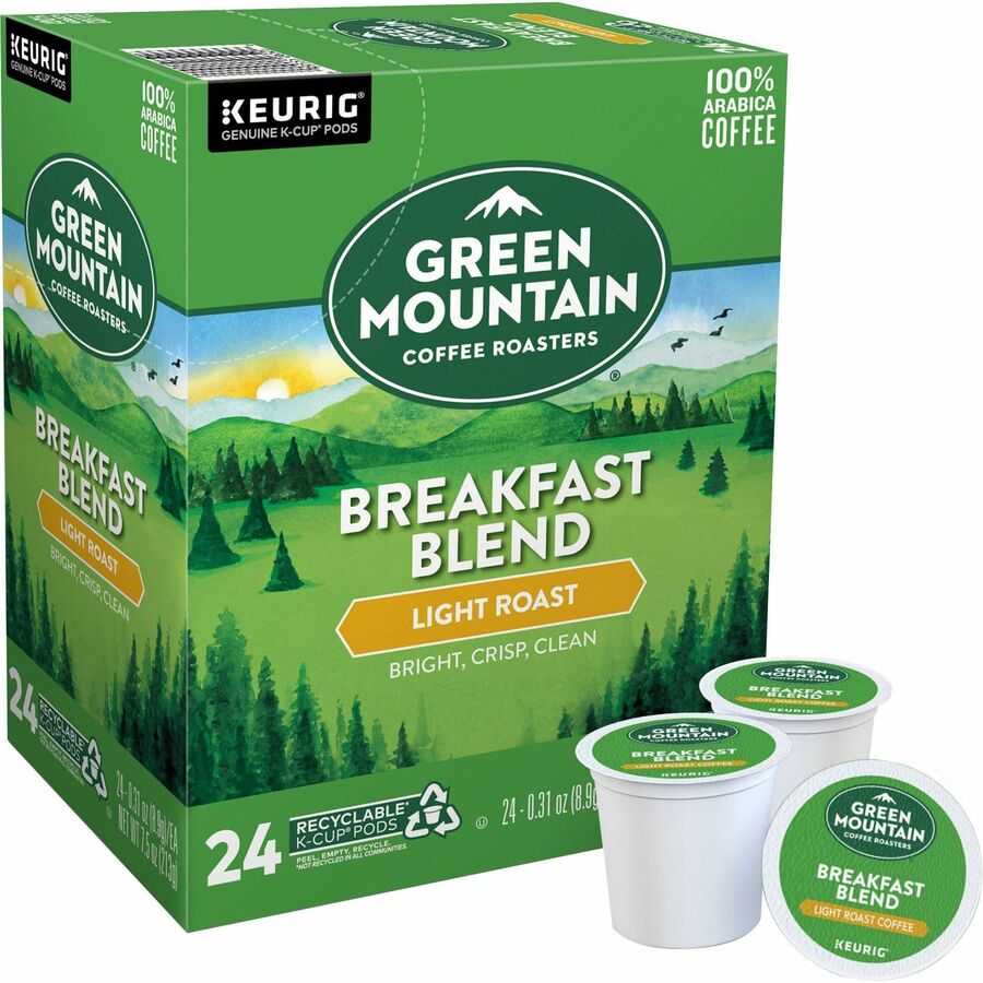 Green Mountain Coffee Roasters® K-Cup Breakfast Blend Coffee - 24ct