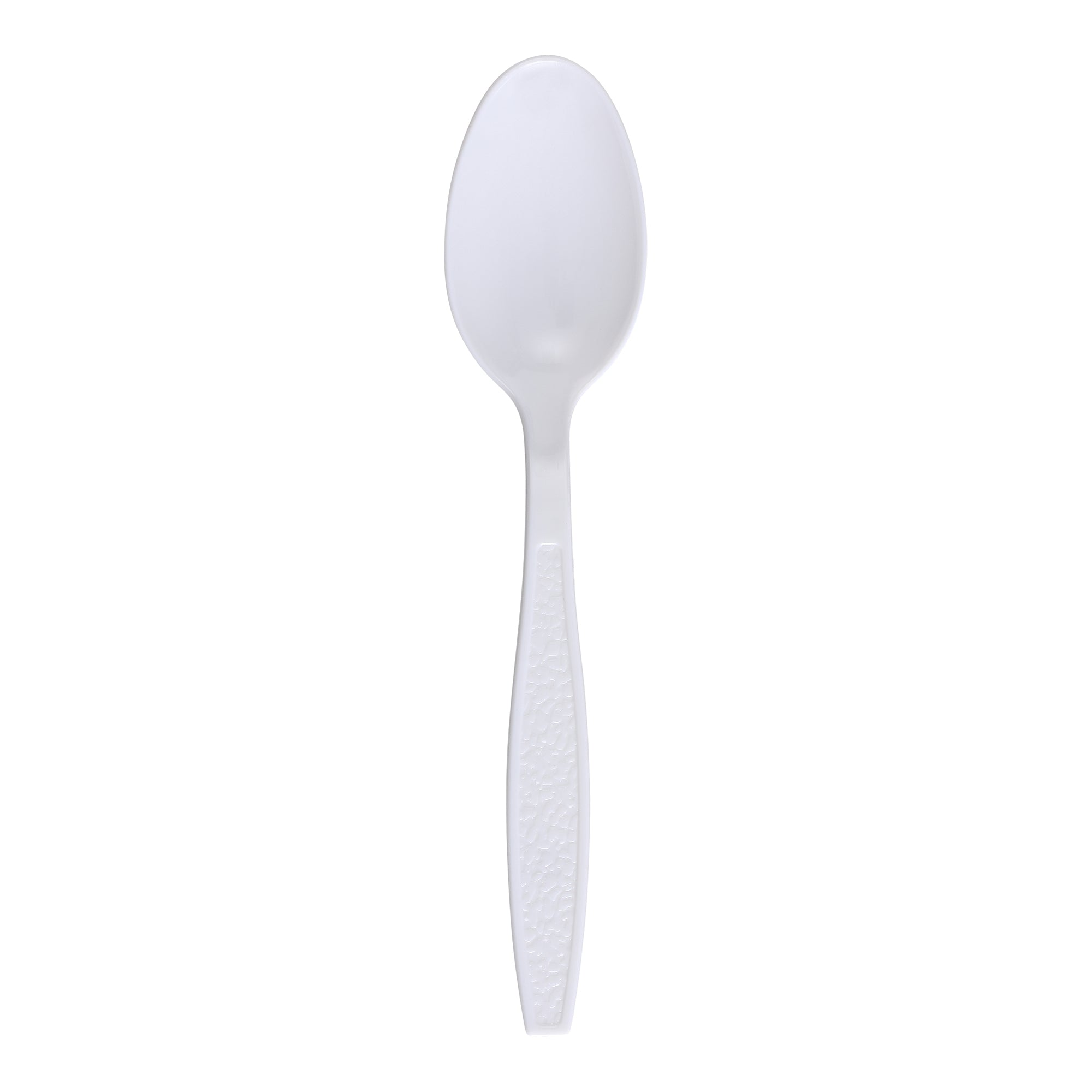 Empress Extra Heavy Weight Polystyrene White Teaspoons - 100ct