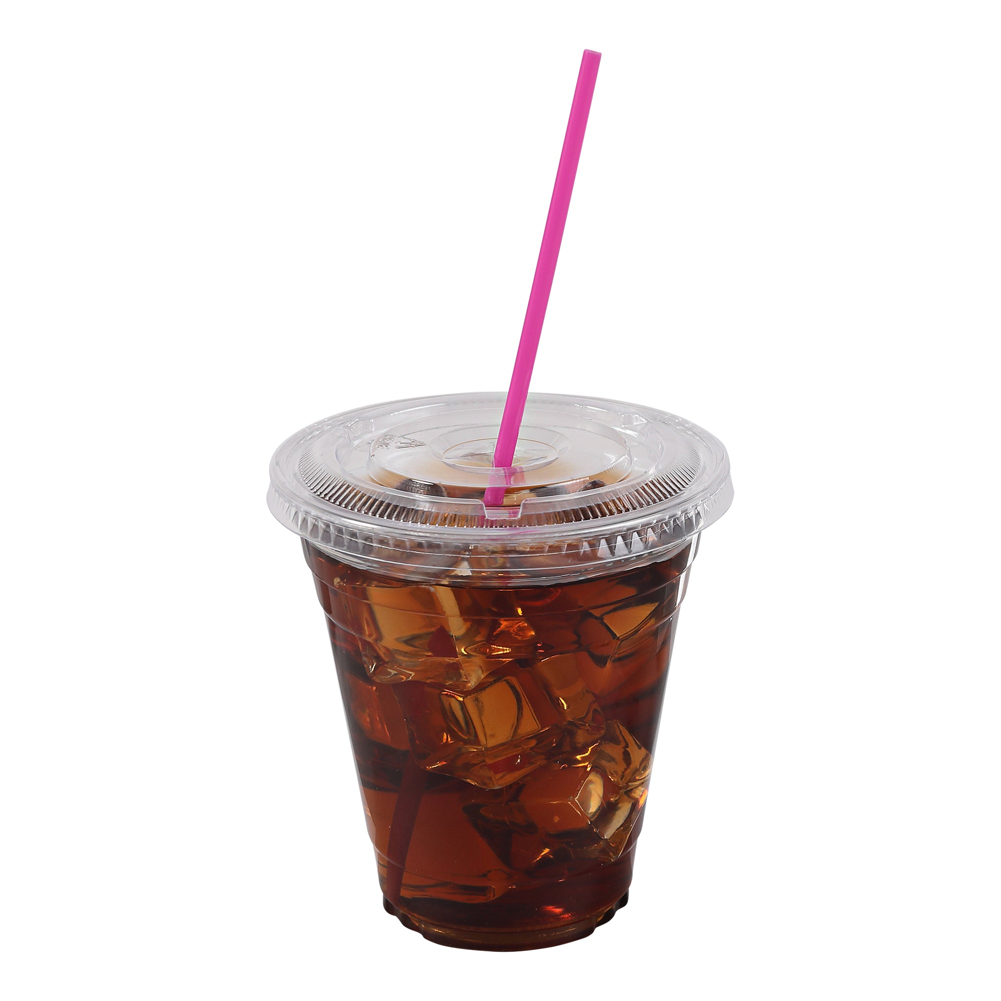 Empress® Unwrapped 7.75"  Neon Semi Slim Straw / Stirrer