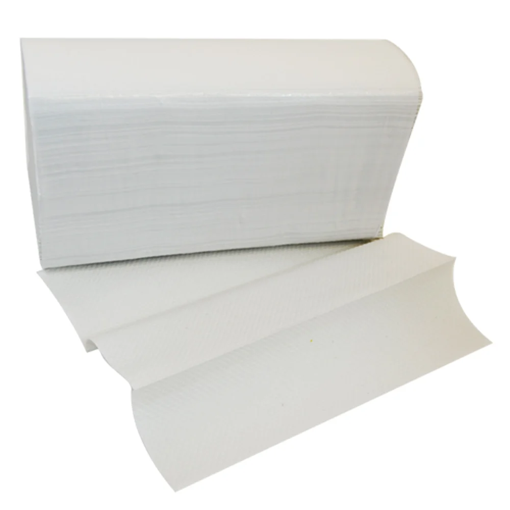 Royalty Premier 1-Ply White Multifold Towels - 4000ct