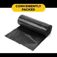 24”x32” 12-16 Gallon .8 Mil Black Can Liner 500ct